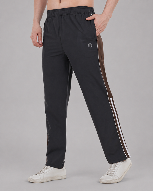 Black Casual Stylish Brown Bottom