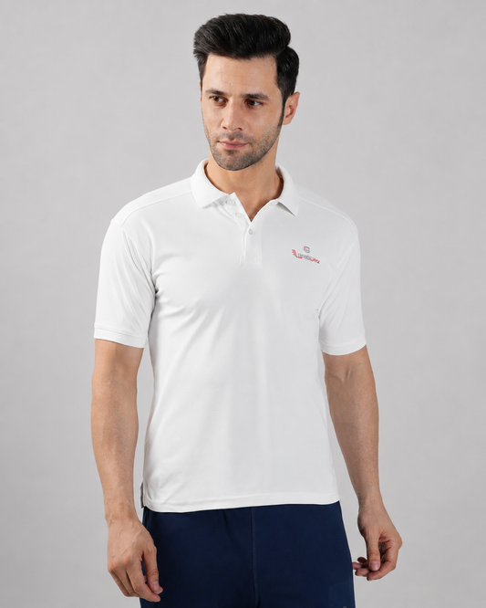 White Polo T- Shirt