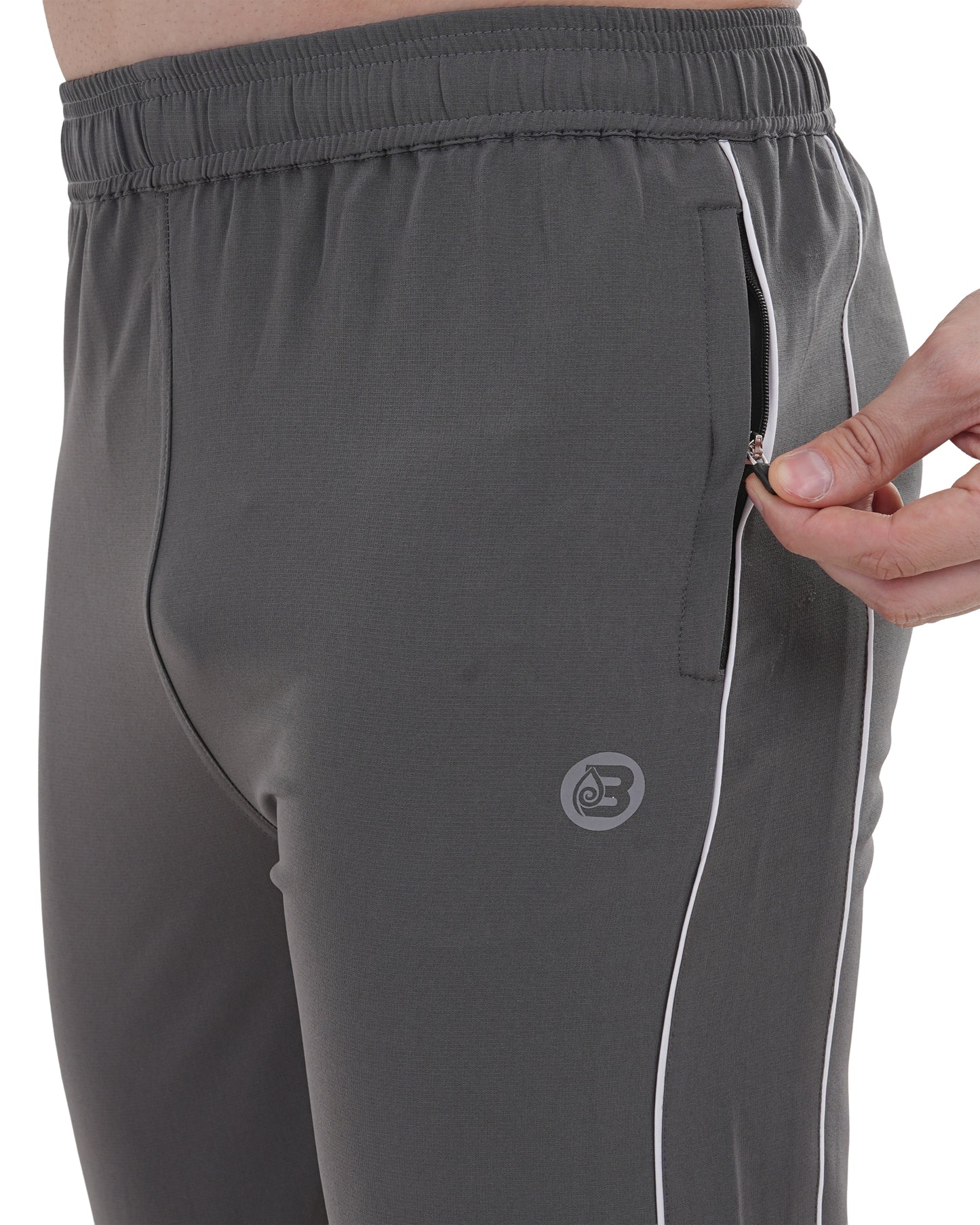 Dark Grey Plain Lower