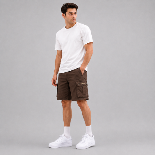 Premium Cotton Cargo Shorts