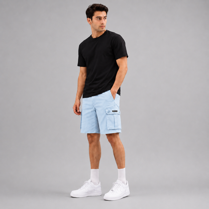 Premium Cotton Cargo Shorts