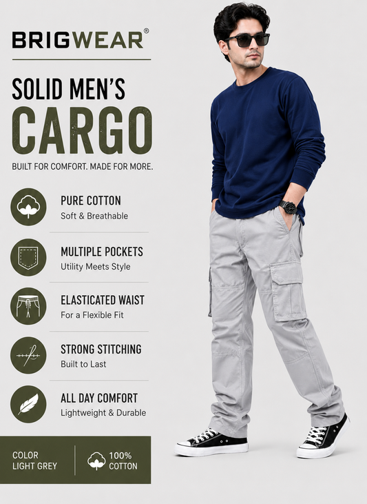 Premium 100% Cotton Cargo