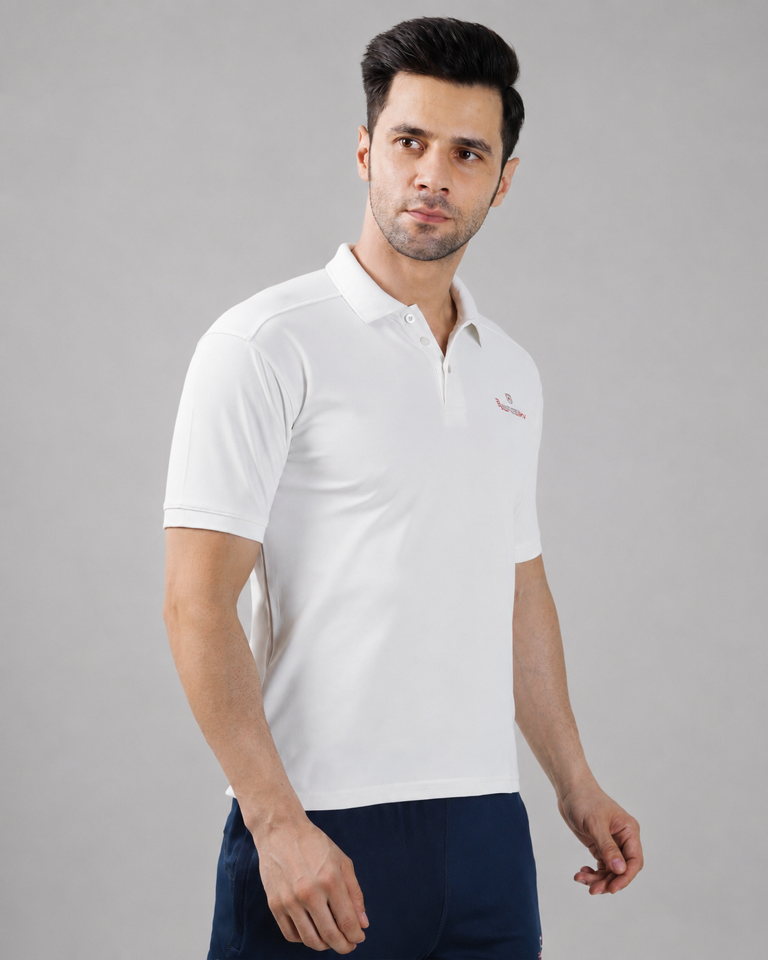 White Polo T- Shirt