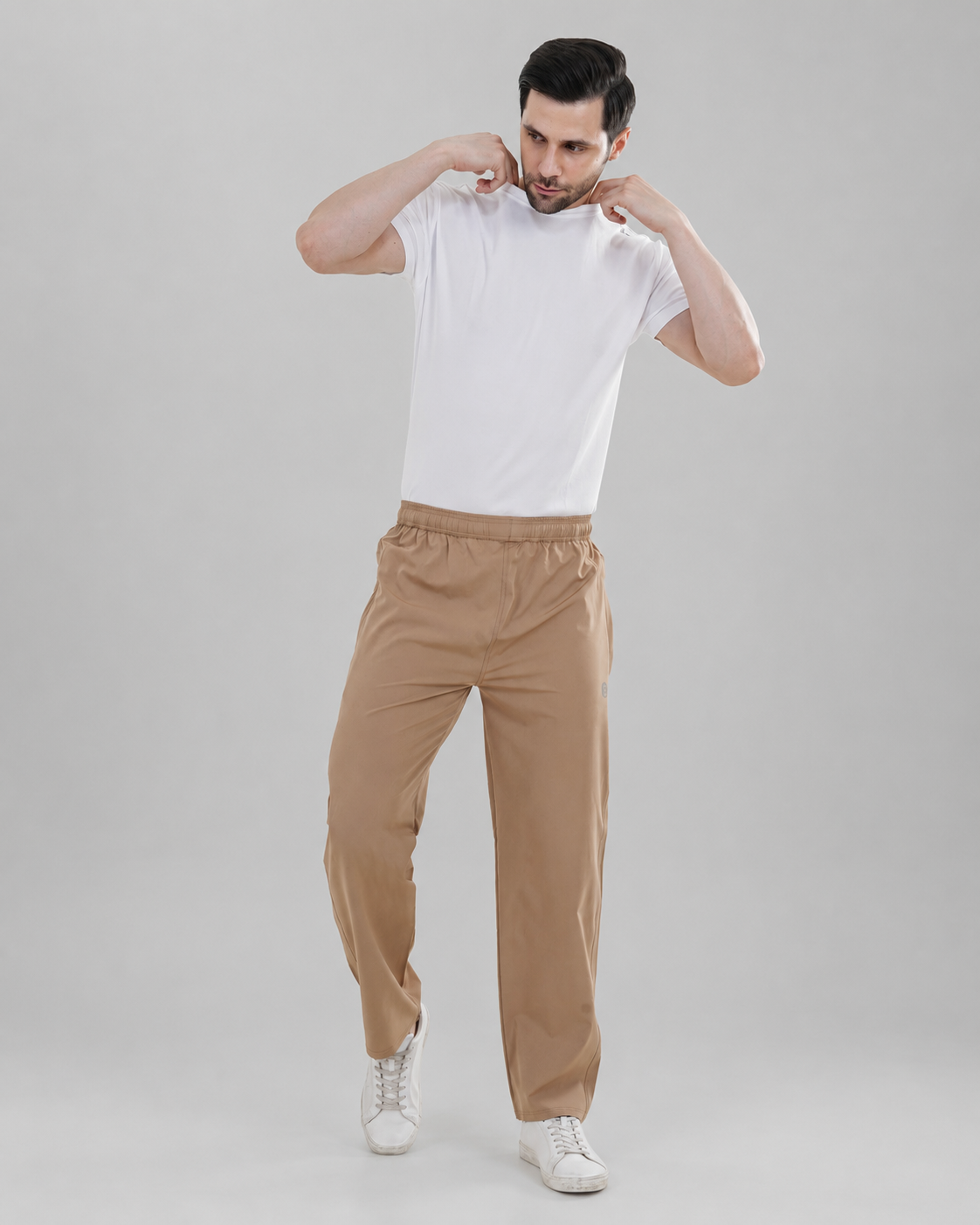 Light Beige Casual Bottom