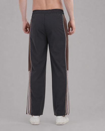 Black Casual Stylish Brown Bottom