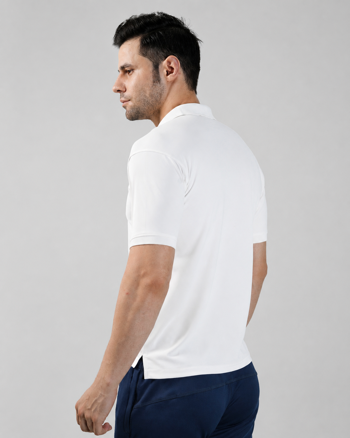 White Polo T- Shirt