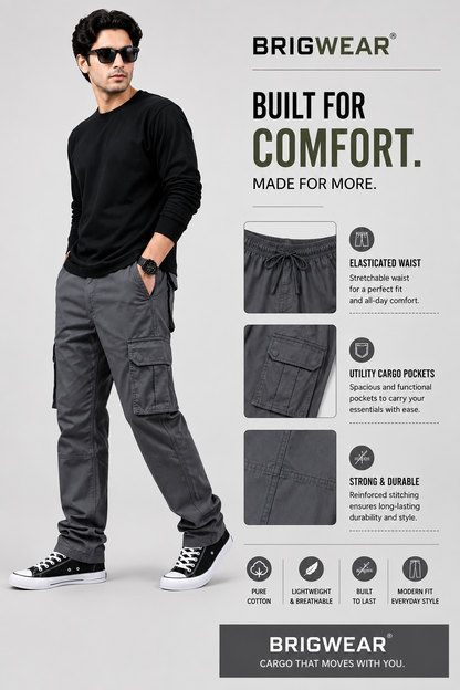 Premium 100% Cotton Cargo