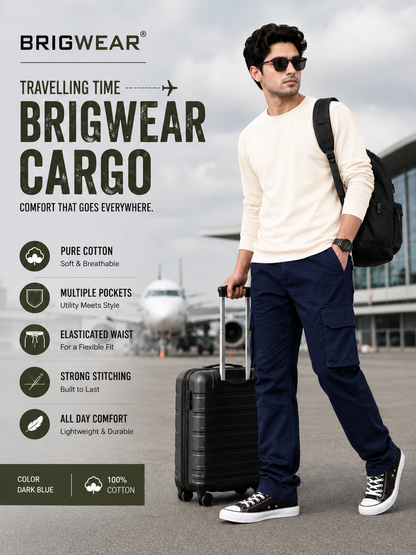 Premium 100% Cotton Cargo