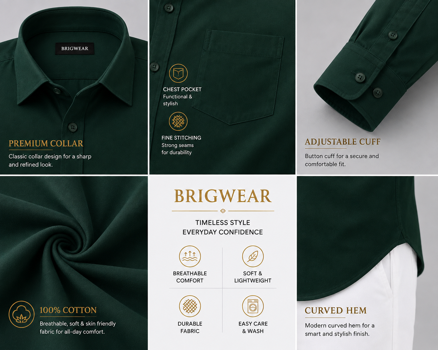 Premium Cotton Shirt