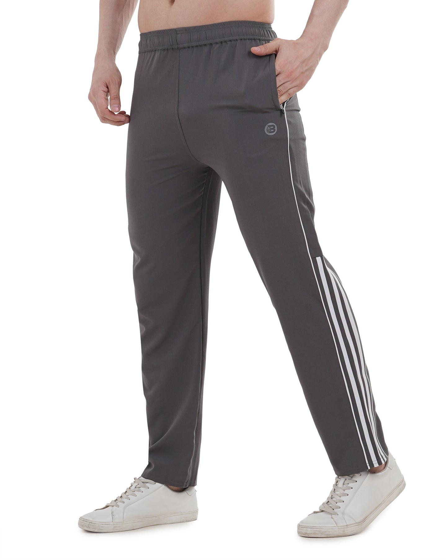 Dark Grey Plain Lower