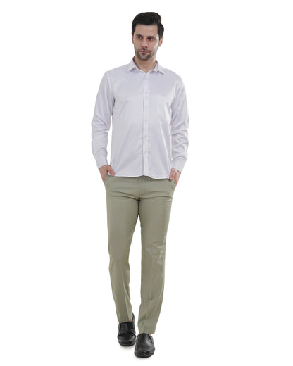 Satain White Shirt
