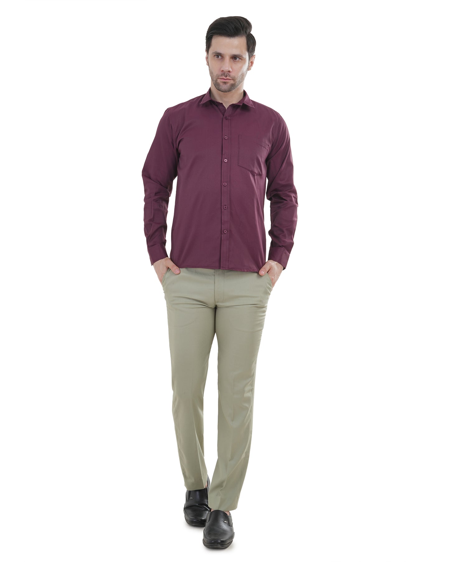 Maroon Shirt