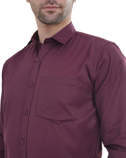 Maroon Shirt