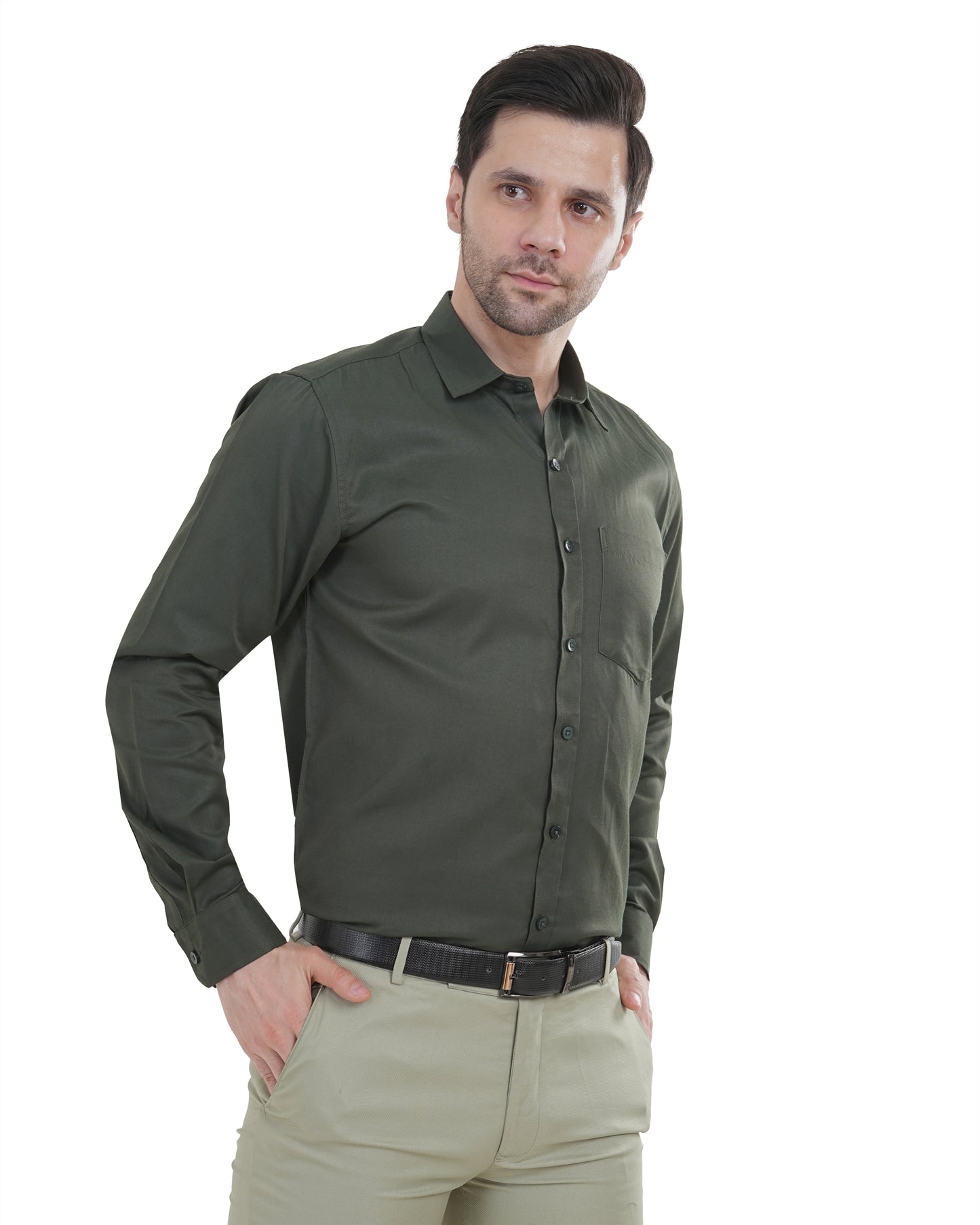 Oliva Green Shirt