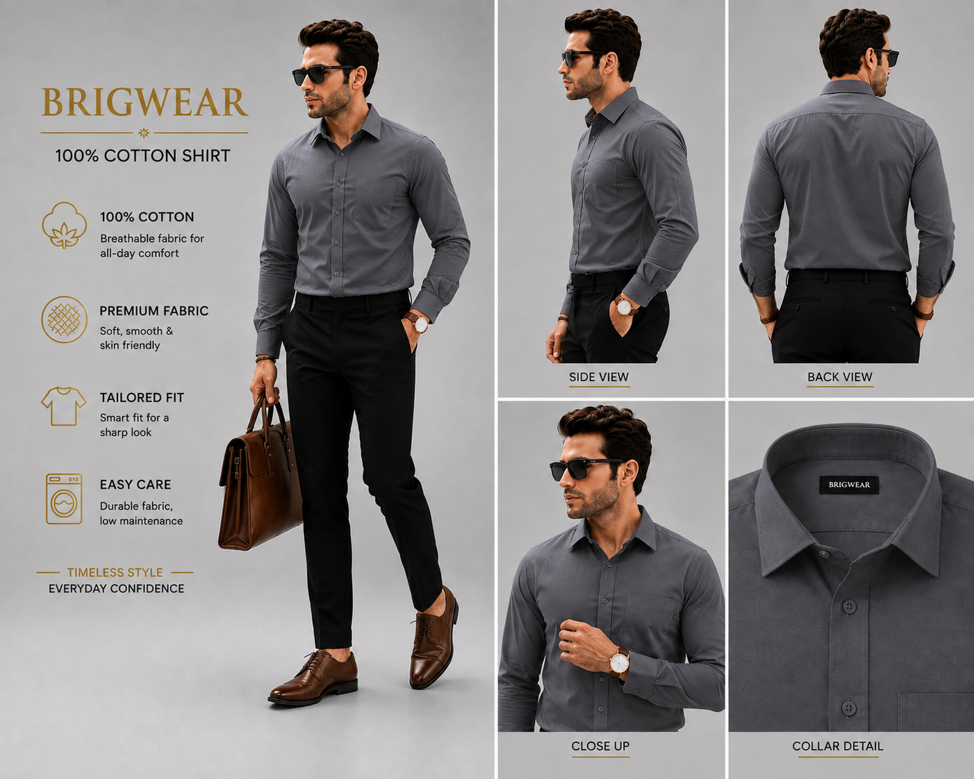 Premium Cotton Shirt