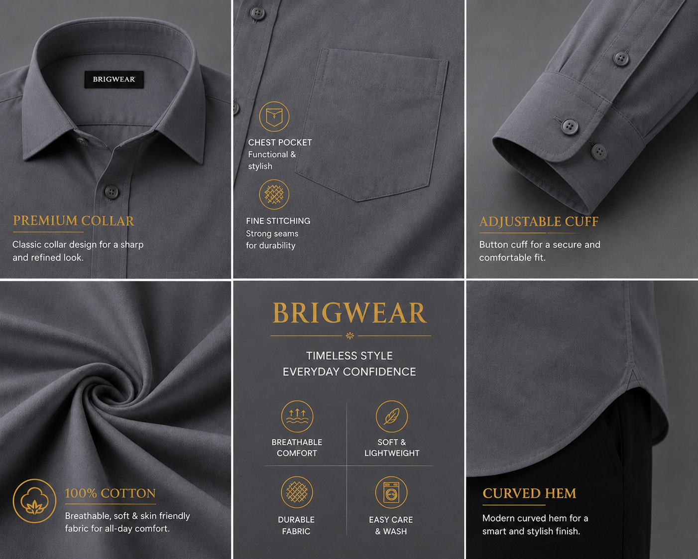 Premium Cotton Shirt